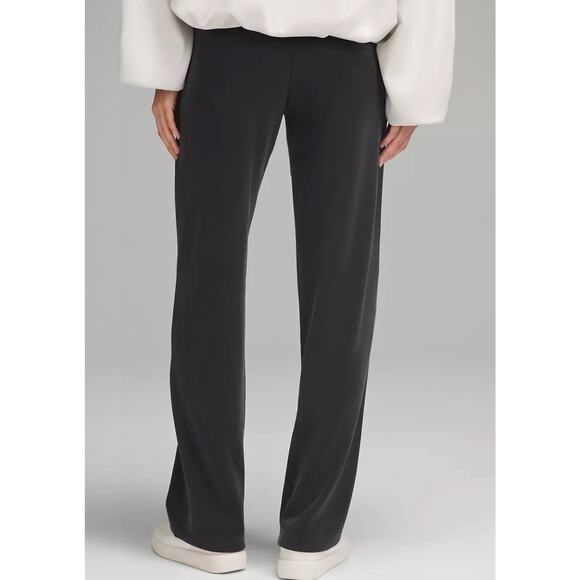 Lululemon Womens Size Medium Black Straight-Leg Mid-Rise Pant Luxtreme NEW - Picture 2 of 14